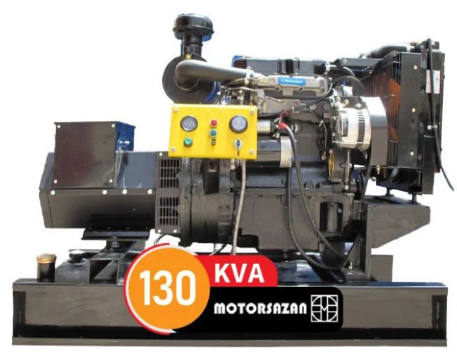 Motorsazan130kva دیزل ژنراتور موتورسازان 135 کاوا