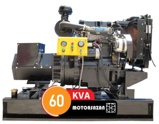 Motorsazan60kva دیزل ژنراتور موتور سازان 60 کاوا