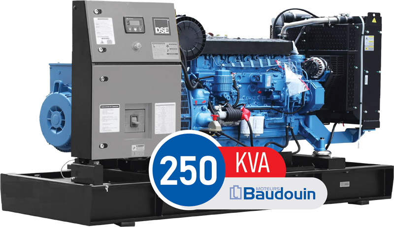 Baudouin-250-kva دیزل ژنراتور 250 کاوا بادوین