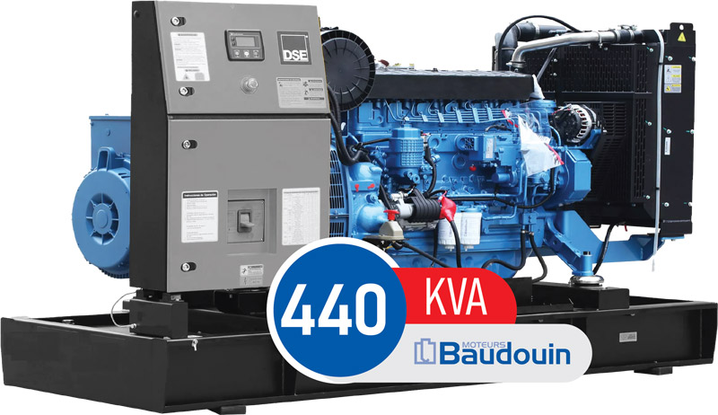 Baudouin-440-kva دیزل ژنراتور بادوین 440 کاوا مدل 6M21G440/5